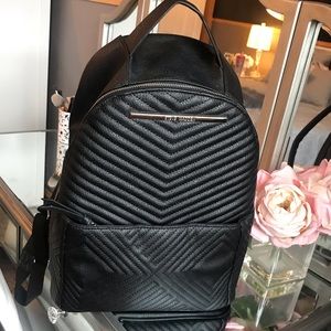 Black Steve Madden backpack.
